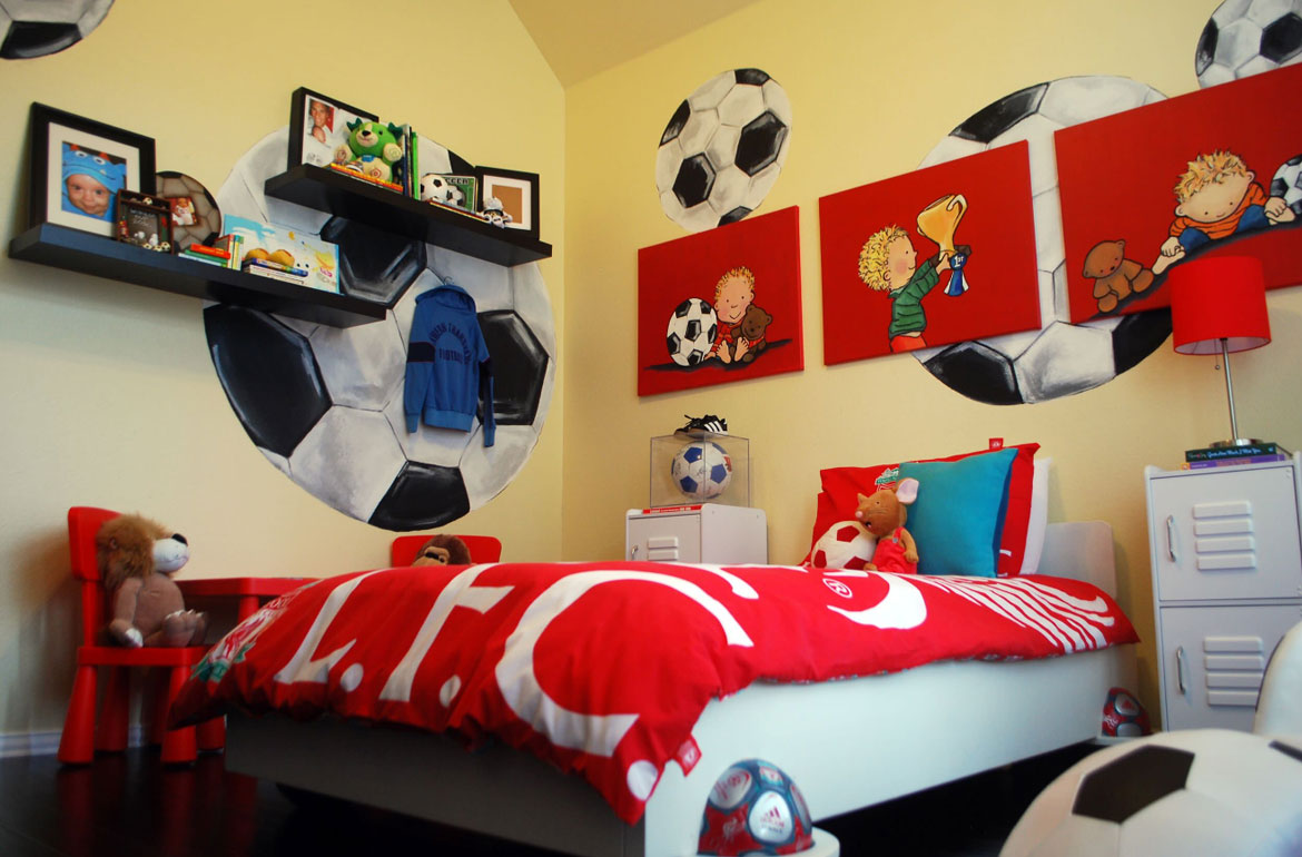 47 Really Fun Sports Themed Bedroom Ideas  Home Remodeling Contractors  Sebring Services